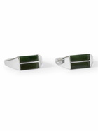 Miansai - Duo Silver Jasper Ring - Silver