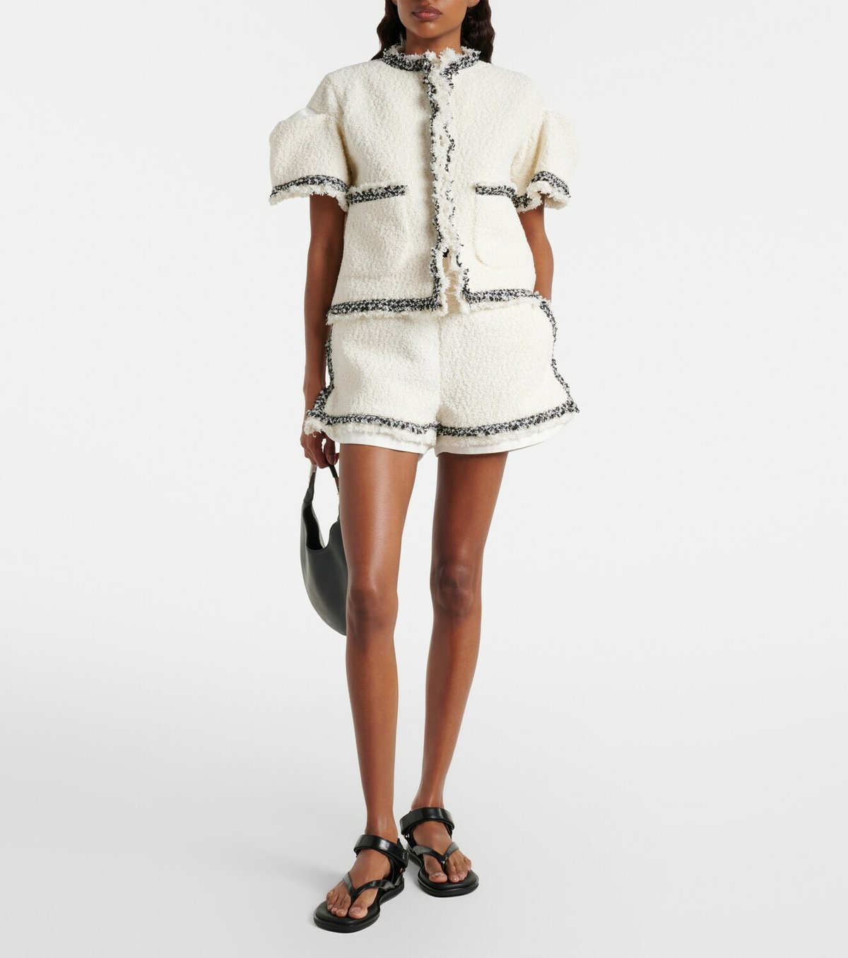 Sacai Leather thong sandals