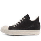 Rick Owens DRKSHDW Coated Canvas Low Sneaker