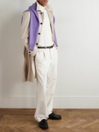 Ghiaia Cashmere - Cashmere Zip-Up Sweater - Neutrals