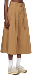 Studio Nicholson Tan Belted Trousers