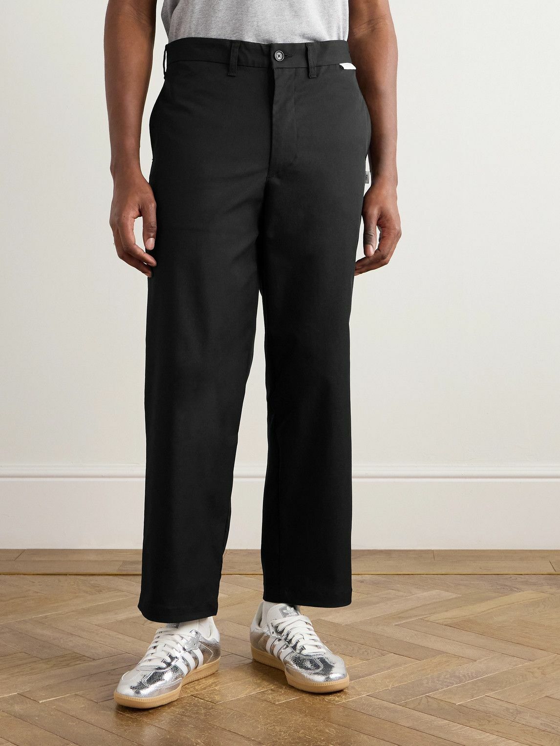 WTAPS - Straight-Leg COOLMAX® Trousers - Black