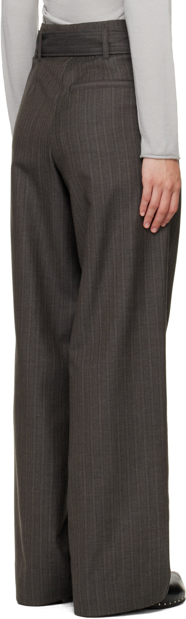 OUR LEGACY Gray Soar Trousers