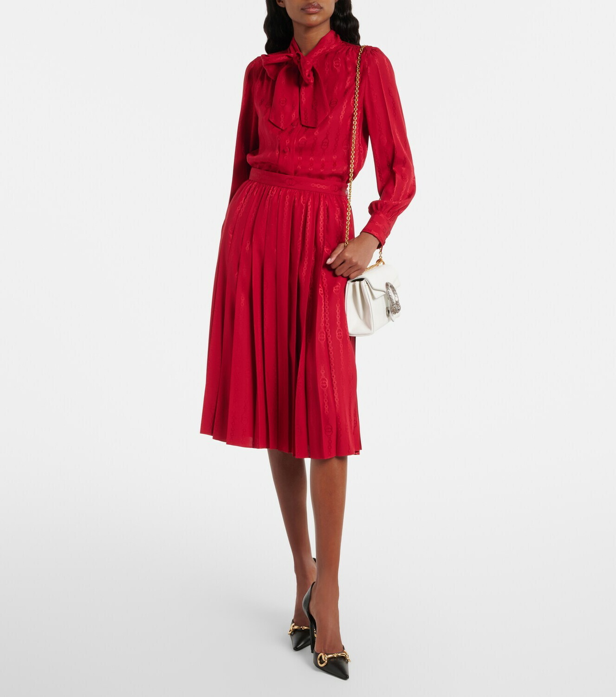 Gucci Boulevard Horsebit leather pumps