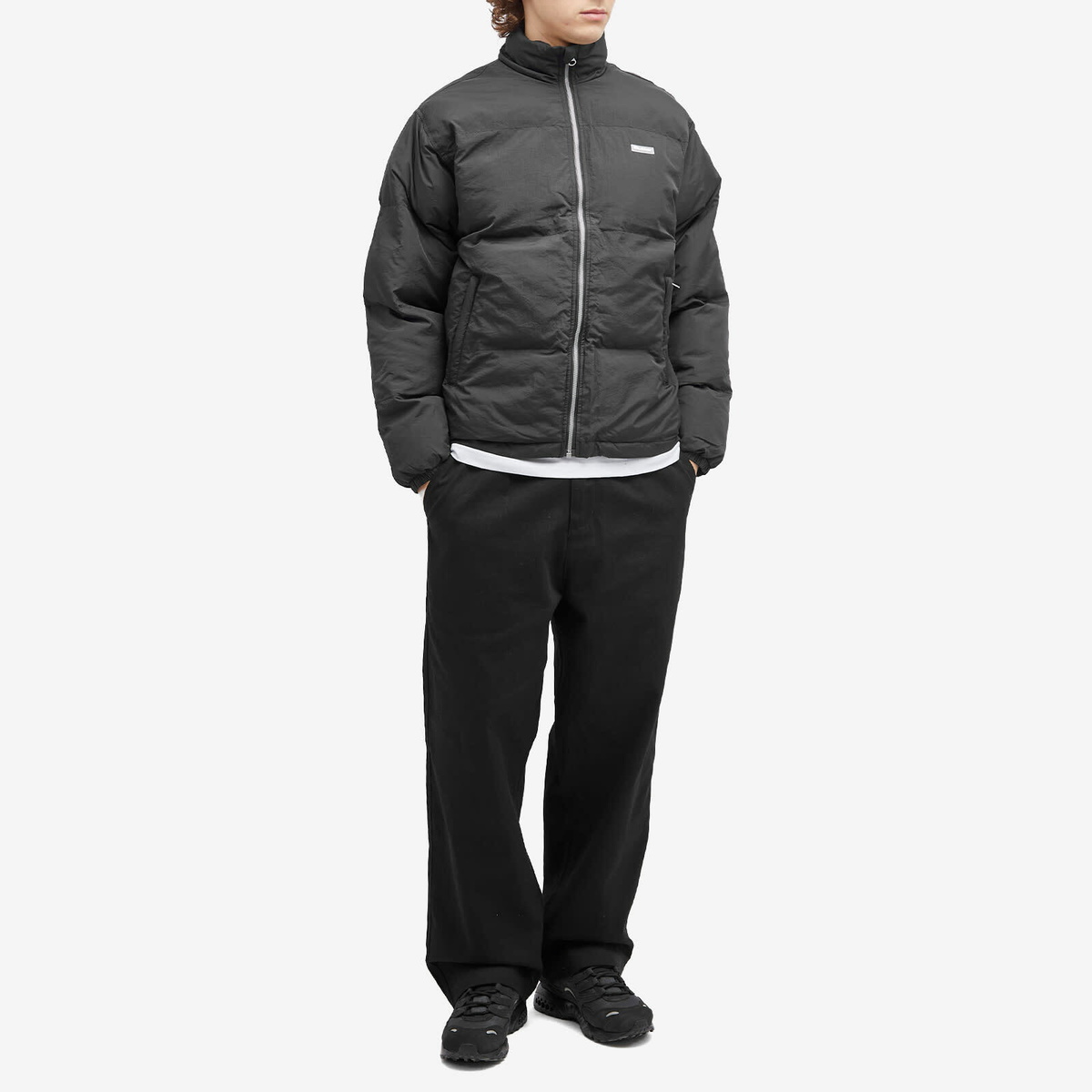 Butter Goods Men's Endure Puffer Jacket in Black Butter Goods