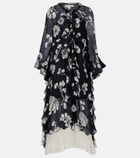 Dorothee Schumacher Floral Daydream midi dress