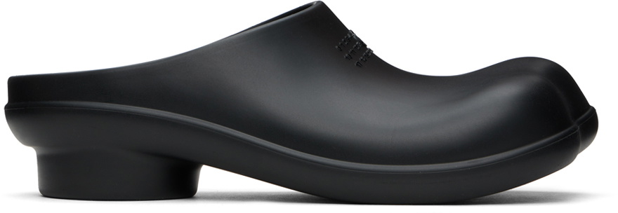 ◆MM6 Maison Margiela◆Anatomic フラットサンダル/Black◆ MM6 Maison Margiela anatomic-toe Leather Slippers | Black