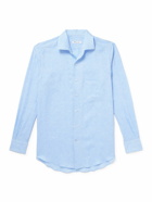 Loro Piana - Andre Arizona Linen Shirt - Blue