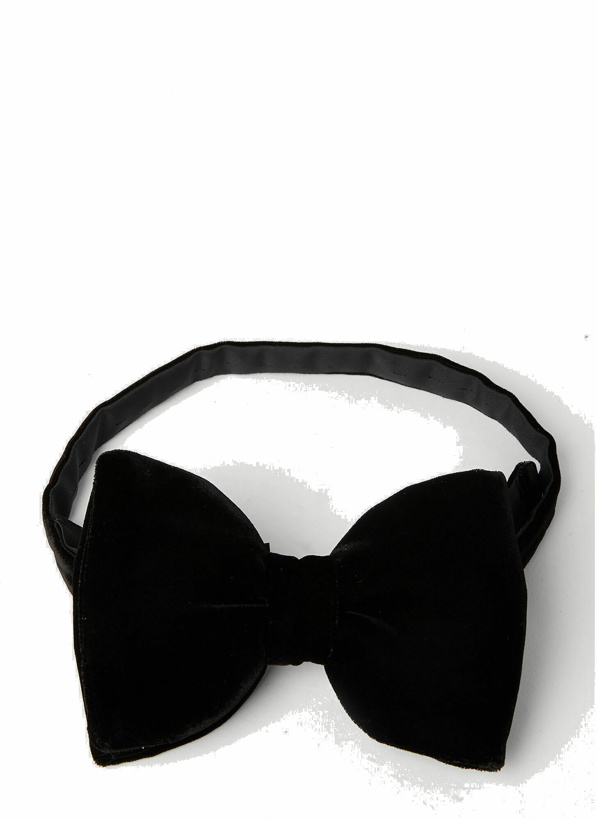 Photo: Saint Laurent - Maxi Bow Tie in Black