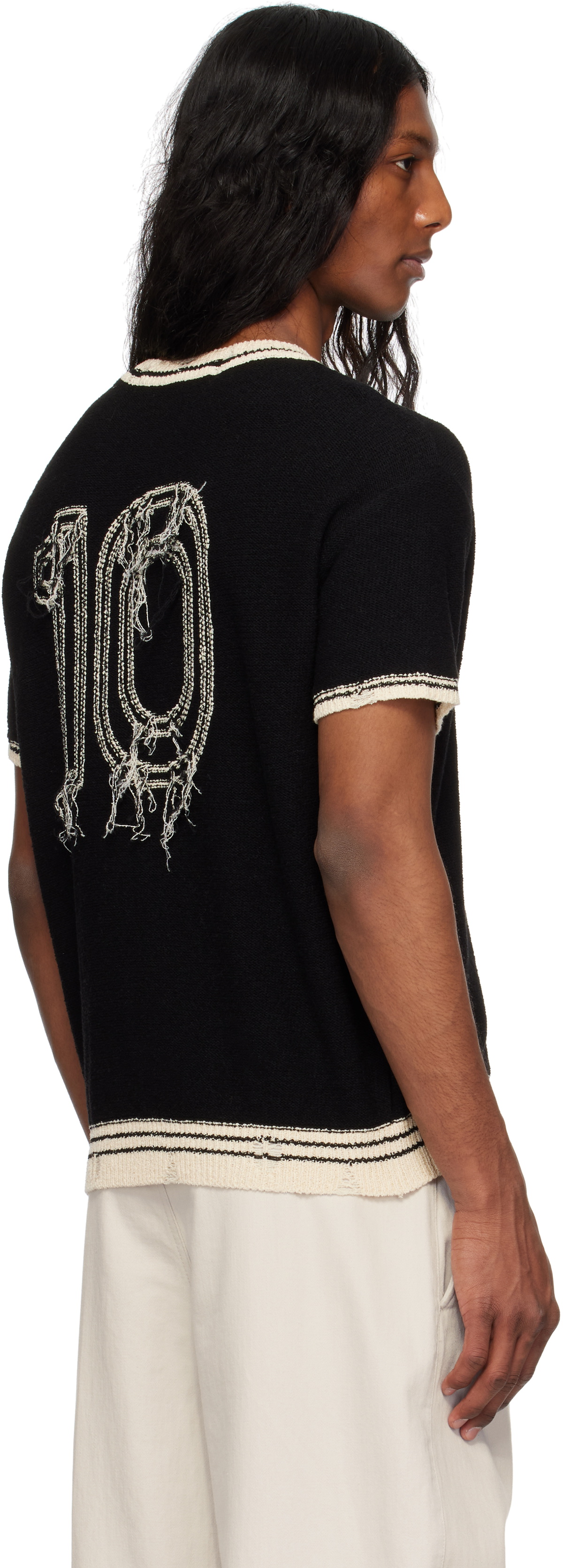 Andersson Bell Black Football Short Sleeve T-shirt