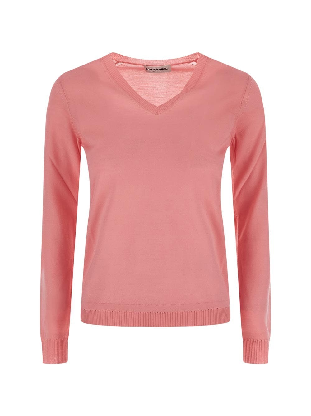 Goes Botanical V Neck Sweater