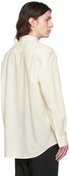 OVERCOAT Off-White Wool Shirt