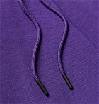 Nike - Sportswear Slim-Fit Tapered Cotton-Blend Tech Fleece Sweatpants - Purple