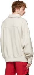 Rhude Grey Rhacer Ivy Sweatshirt