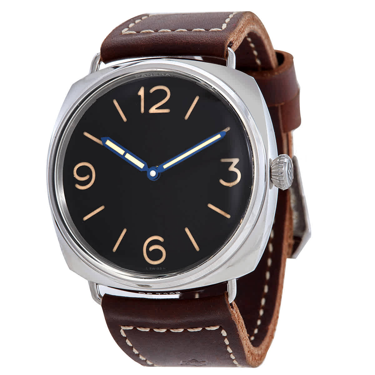 Panerai Radiomir Hand Wind Black Dial Mens Watch PAM00721