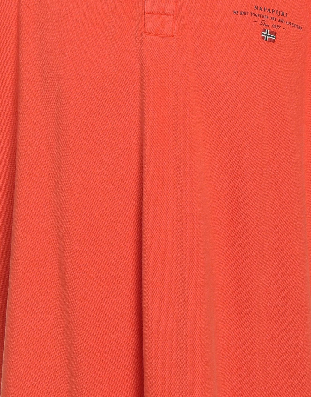 Napapijri Mens Polo shirt in Orange