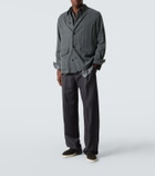 Giorgio Armani Asv jacquard slip-on shoes
