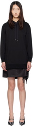 3.1 Phillip Lim Black Combo Hoodie & Minidress Set