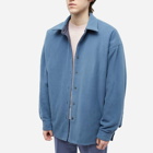 Acne Studios Men's Oddy Reversible Padded Shirt Jacket in Dark Blue