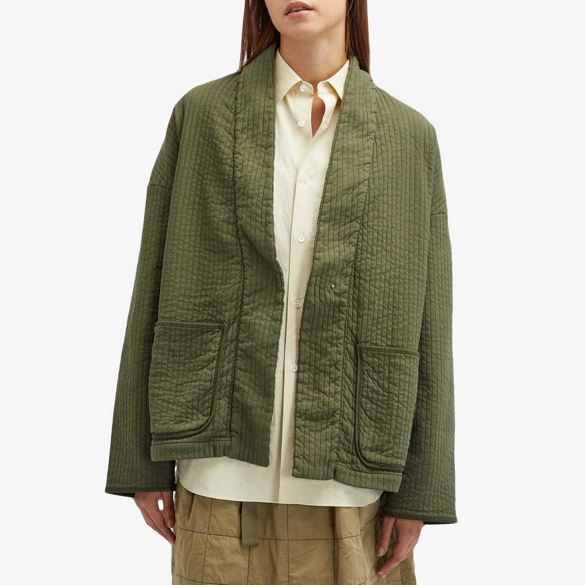 Girls of Dust Women's Edo Jacket Armor in Olive