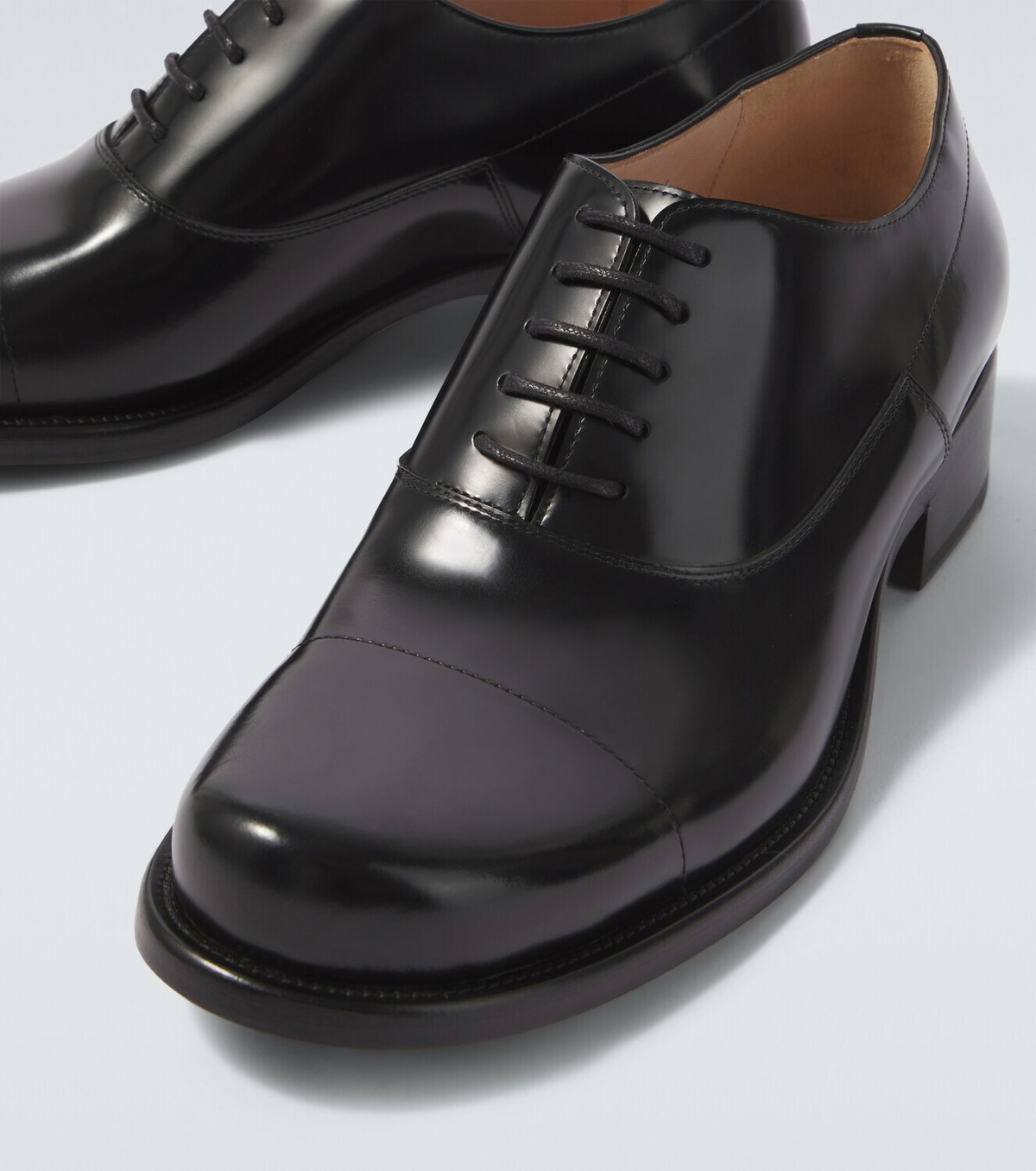 The Row Kai leather Derby shoes