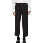 Our Legacy Black Drape Regular Trousers