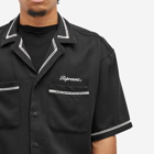 Represent Men's Resort Shirt in Jet Black