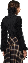 Collina Strada Black Celosia Shirt