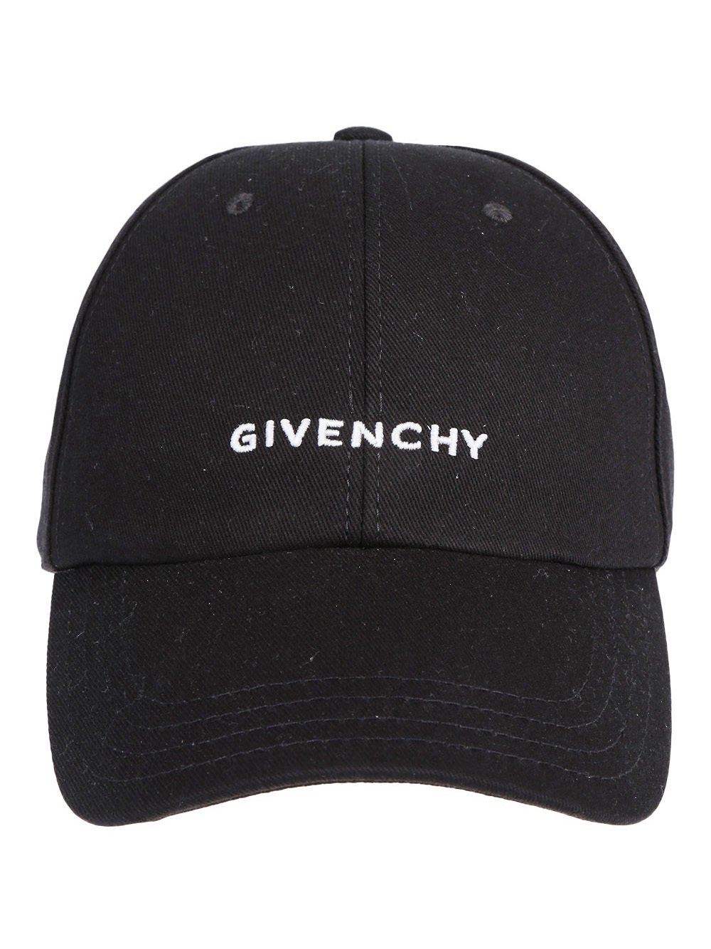 Givenchy Black Logo Flat Peak Cap Givenchy