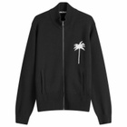 Palm Angels Men's Palm Knit Track Top in Black