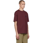 Loewe Burgundy Anagram T-Shirt