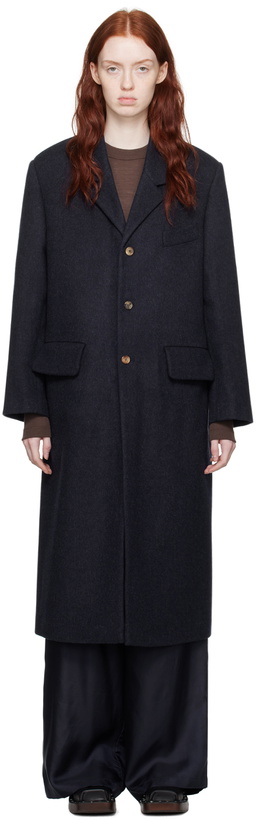 Photo: Rier Navy 3-Button Coat