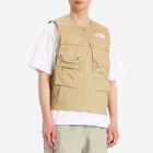 The North Face Men's Mountain Wind Vest in Khaki Stone