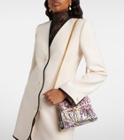 Valentino Garavani VSling Mini sequined satin top-handle bag
