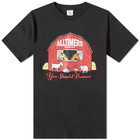 Alltimers Men's Barn It T-Shirt in Black