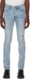 Ksubi Blue Van Winkle Kash Box Jeans