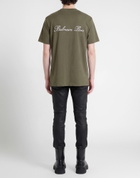 Balmain Mens T-shirt Military in Green