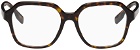 Burberry Tortoiseshell Square Glasses