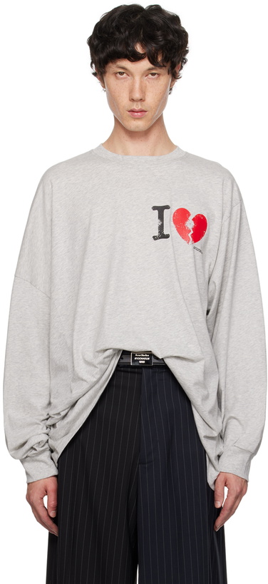 Photo: Magliano Gray 'I Suffer' Long Sleeve T-Shirt