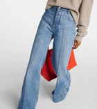 Bottega Veneta Mid-rise wide-leg jeans