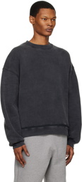 Axel Arigato Black Typo Sweatshirt