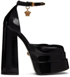 Versace Black Aevitas Platform Heels