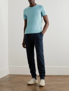 TOM FORD - Slim-Fit Stretch-Cotton Jersey T-Shirt - Blue