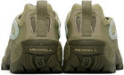 Merrell 1TRL Blue & Green Moc Speed Streak Evo Sneakers