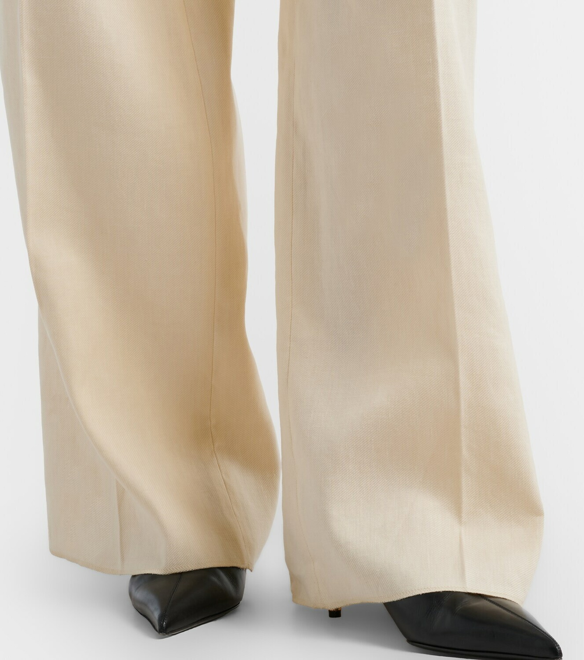 Dorothee Schumacher Casual Sophistication linen and cotton wide-leg pants
