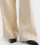 Dorothee Schumacher Casual Sophistication linen and cotton wide-leg pants
