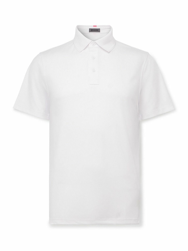 Photo: G/FORE - Essential Piqué Golf Polo Shirt - White
