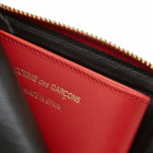 Comme des Garçons SA3100PD Polka Dot Wallet in Red