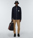 Moncler - Logo zip-up cotton shirt