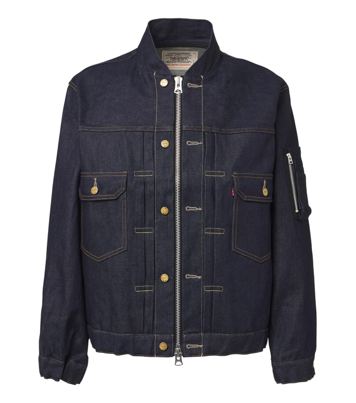 Photo: Sacai Denim bomber jacket